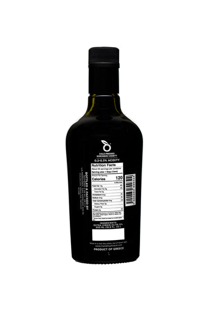 Aceite de Oliva Extra Virgen Ultra Premium de 500 ml (16.9 oz)